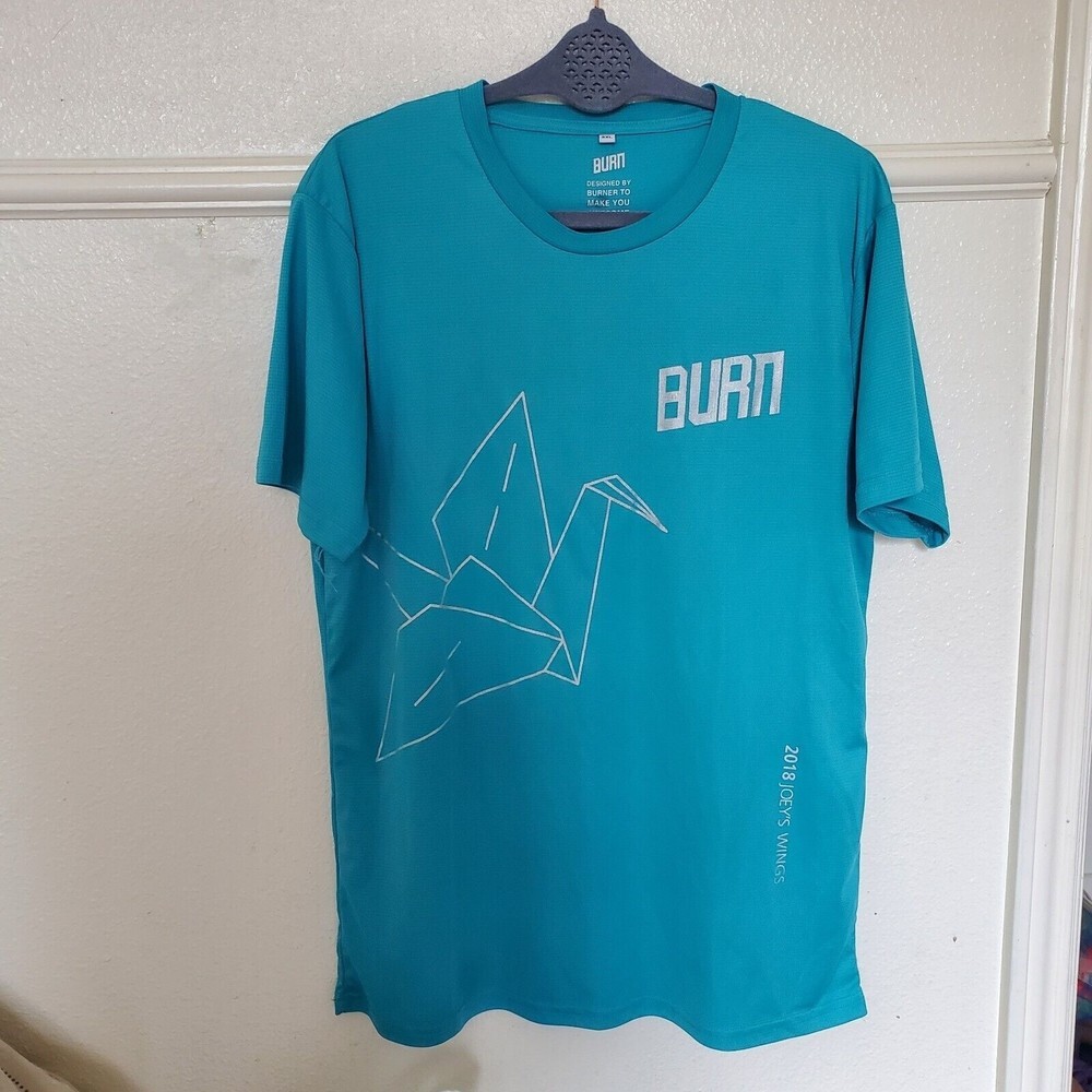 Burn T-shirt Paper Crane 2018 Joey's Wings Men's Size 3XL Fits XL‎